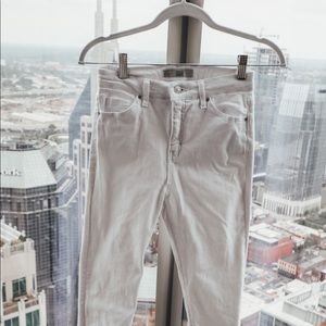 Top Shop White Jeans Jamie high waist 26x32